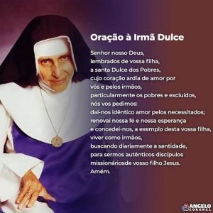 oração à irmã Dulce