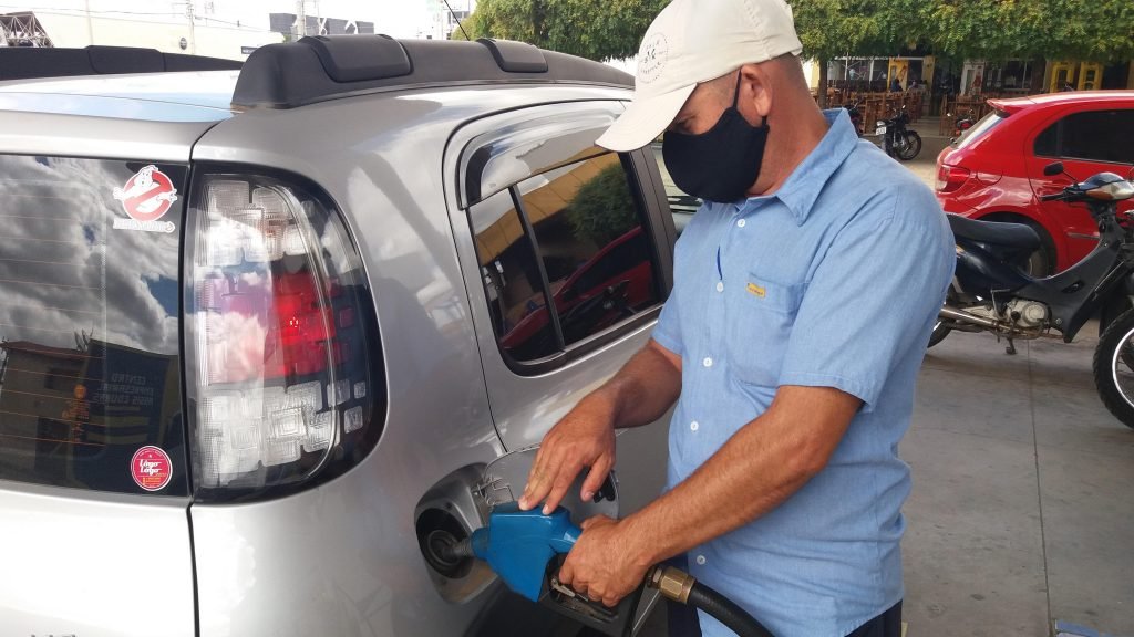 preço da gasolina.