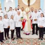 Padre Luíz César e os instituídos da Paróquia de Mucambo