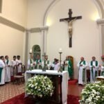 Fotos PasCom Diocesana de Tianguá e Mychelle Santos, assessora de comunicação da diocese de Crato