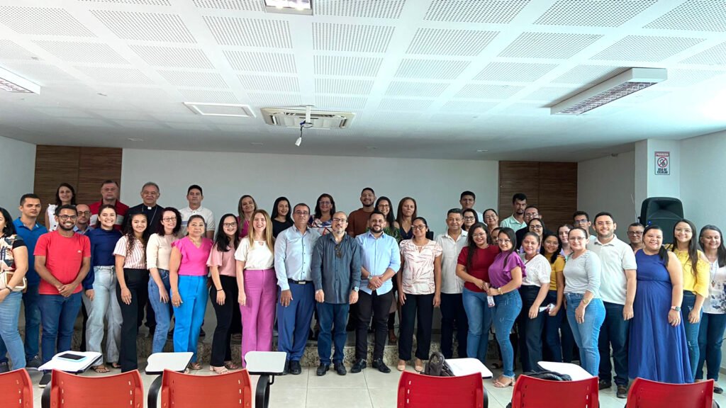 O evento aconteceu no auditório de contabilidade Valmir Andrade