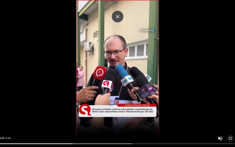 Padre Raimundo Nonato em entrevista