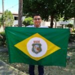 Seminarista do 3º ano de Teologia da Diocese de Sobral, Elivelton Balbino, presente no 5º COMISE