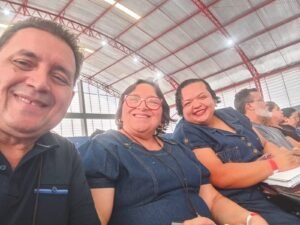 Representantes da Comunidade Coração de Maria
