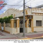 Local (amarelo) onde nasceu Dom José - Rua Domingos Olímpio - Centro de Sobral