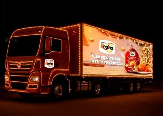 Caminhão Granja Regina