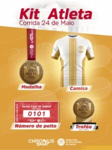 kit atleta corrida